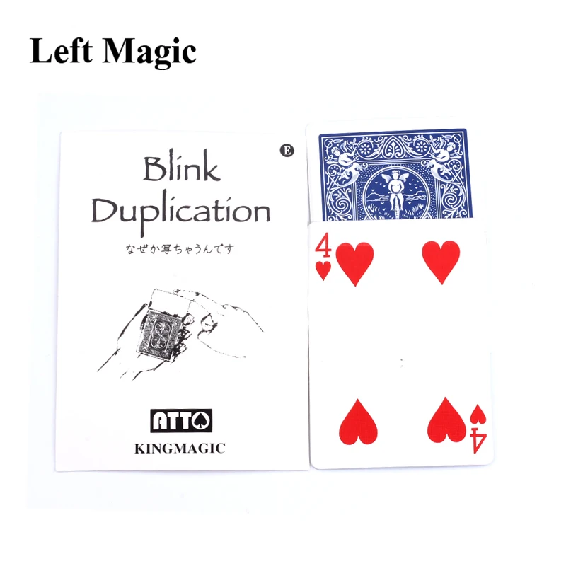 Blink Duplication By Katsuya Masuda Magic Tricks Lightning Copy Card Close-Up Street Stage Magic Props Mentalism Toys Joke Gadge
Blink Duplication By Katsuya Masuda Magic Tricks Lightning Copy Card Close-Up Street Stage Magic Props Mentalism Toys Joke Gadge
