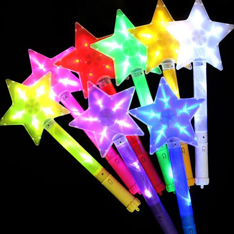 led toys Glow Sticks luminouscartoon Magic Star Wand Flashing Star glow stick happy birthday rave wedding decoration
led toys Glow Sticks luminouscartoon Magic Star Wand Flashing Star glow stick happy birthday rave wedding decoration