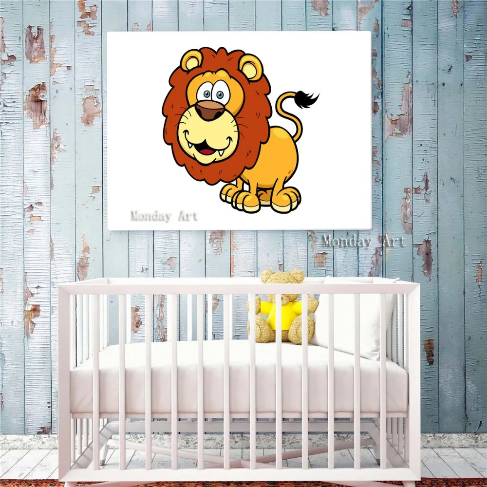 Hand painted Cartoon Monkey Cute tiger deer oil paintings Home Decoration animal Canvas painting for Living Room Children Gift
Hand painted Cartoon Monkey Cute tiger deer oil paintings Home Decoration animal Canvas painting for Living Room Children Gift