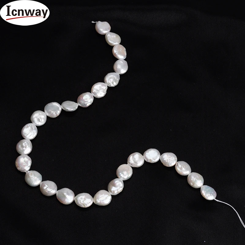 Natural AA button white Freshwater Pearl 12-13mm 15inches DIY necklace bracelet earring FreeShipping Wholesale
Natural AA button white Freshwater Pearl 12-13mm 15inches DIY necklace bracelet earring FreeShipping Wholesale