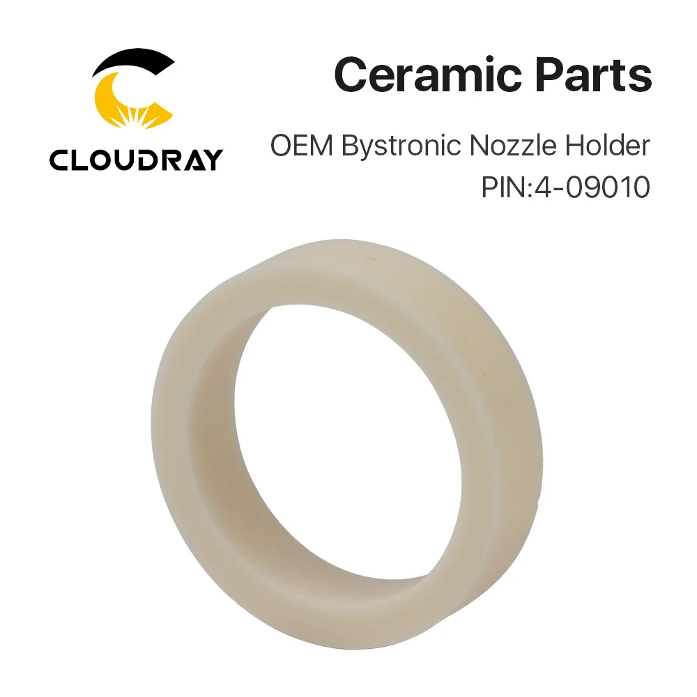 Керамический держатель сопла Cloudray OEM BYSTRONIC Laser 4-09010 D28 H6.5 для волоконной лазерной