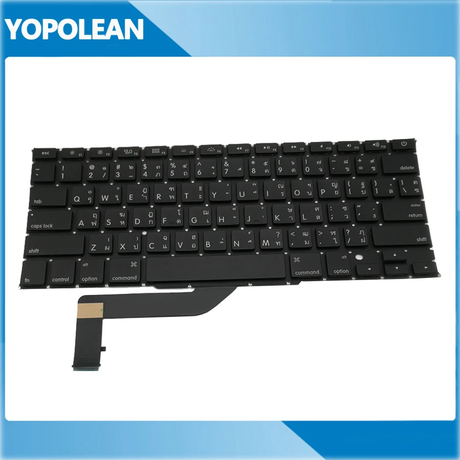 New Thailand Replacement Keyboard For Macbook Pro Retina 15" A1398 2012 2013 2014 2015 Years
New Thailand Replacement Keyboard For Macbook Pro Retina 15" A1398 2012 2013 2014 2015 Years