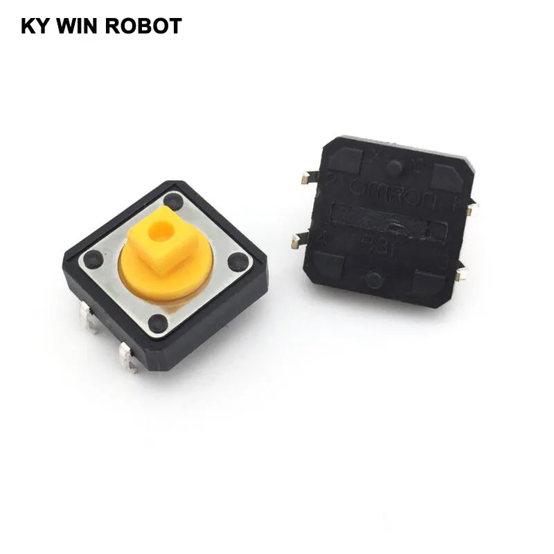 10PCS B3F-4055 Tactile Switches Push Button Tact Switch 12*12*7.3 mm high quality Light touch/Micro switch
10PCS B3F-4055 Tactile Switches Push Button Tact Switch 12*12*7.3 mm high quality Light touch/Micro switch