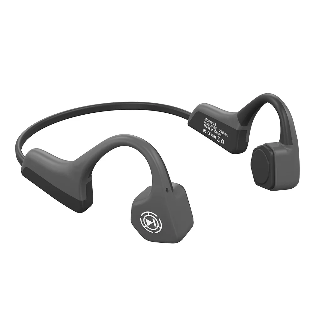 Smart Bone Conduction Bluetooth Earphone Wireless Painless Headphone HD Stereo Headset Sports Waterproof Neckband | Электроника