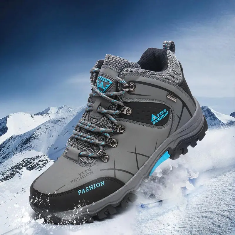 High Quality Warm Plush Winter Boots Non Slip Ankle Snow Boots Men Boots Flats Outdoor Comfortable Lace-up Men Shoes
High Quality Warm Plush Winter Boots Non Slip Ankle Snow Boots Men Boots Flats Outdoor Comfortable Lace-up Men Shoes
