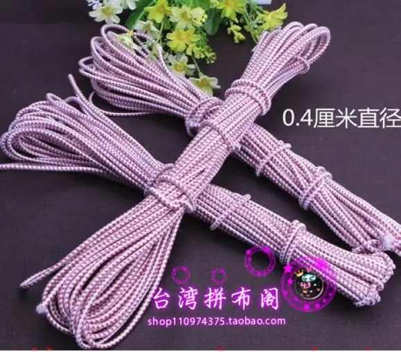 Free Shipping DIY Elastic rope Rubber band Cords for clothe oversleeve length 8M Diameter 4MM
Free Shipping DIY Elastic rope Rubber band Cords for clothe oversleeve length 8M Diameter 4MM