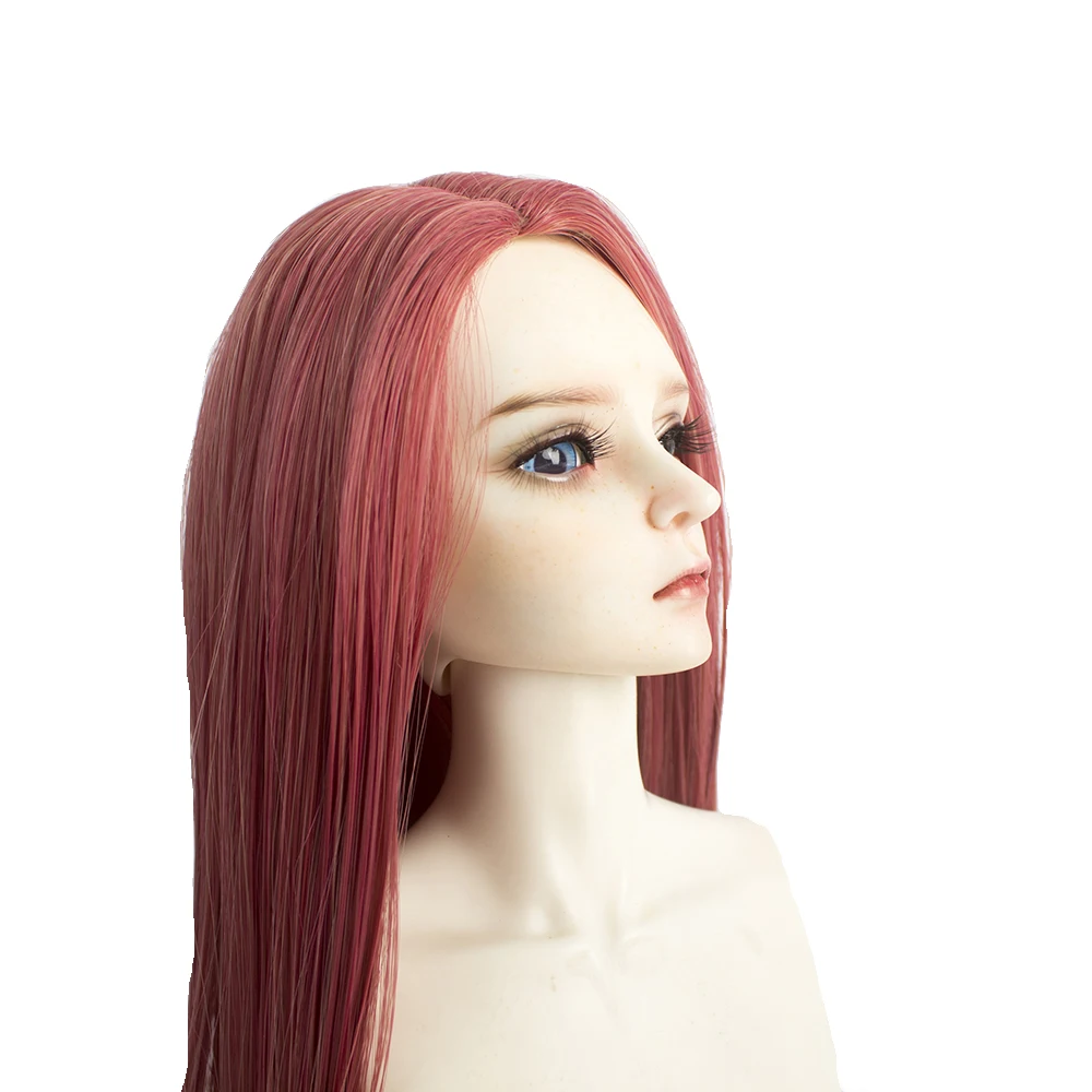 High Quality Long Straight Red Brown Khaki White Grey Wigs for 1/3 1/4 1/6 BJD Doll Heat Resistant Wire Doll Hairs
High Quality Long Straight Red Brown Khaki White Grey Wigs for 1/3 1/4 1/6 BJD Doll Heat Resistant Wire Doll Hairs