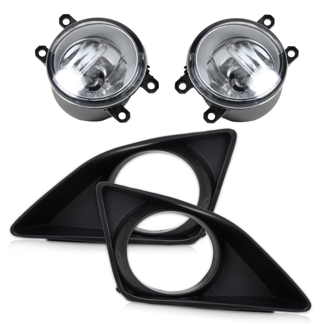 CITALL 4Pcs Front Right Left Fog Light Lamp + Grille Cover Bezel for Toyota Corolla 2007 2008 2009 2010
CITALL 4Pcs Front Right Left Fog Light Lamp + Grille Cover Bezel for Toyota Corolla 2007 2008 2009 2010