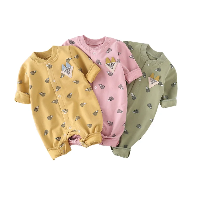 New Spring Autumn Baby Rompers Cute Cartoon Fox Infant Girl Boy Jumpsuit Kids Baby Outfits Clothes O-neck Babies Clothing
New Spring Autumn Baby Rompers Cute Cartoon Fox Infant Girl Boy Jumpsuit Kids Baby Outfits Clothes O-neck Babies Clothing