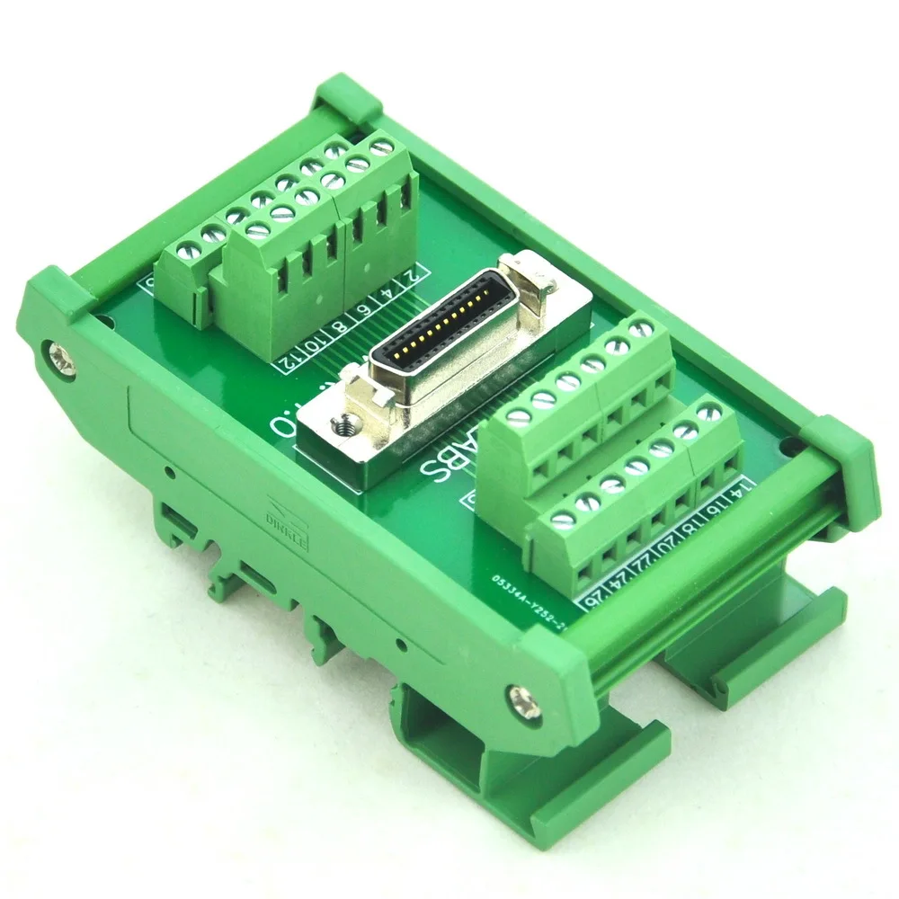 DIN-рейка 26-pin 0 05 "Mini D лента/MDR внутренний интерфейс модуль SCSI. | Электронные