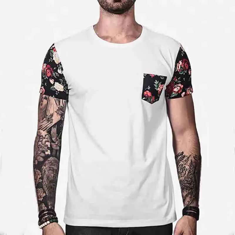 Nice New Arrive Men Fashion Print Short Sleeve O-neck Casual T-Shirt Pocket Printed Blouse Men Shirt Top
Nice New Arrive Men Fashion Print Short Sleeve O-neck Casual T-Shirt Pocket Printed Blouse Men Shirt Top