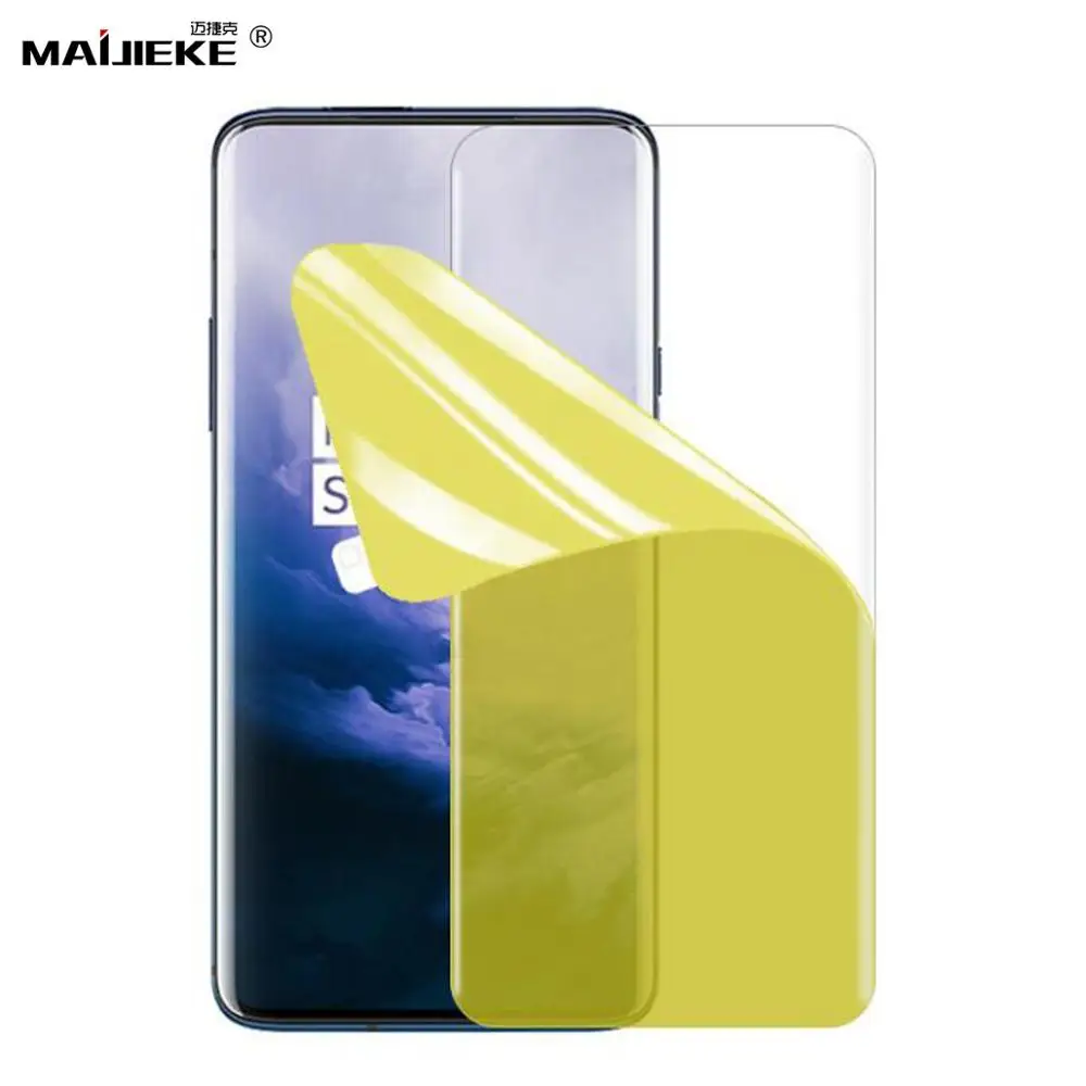 3D Soft Full Cover Front Hydrogel Film For Oneplus 8 7 pro TPU screen protector for oneplus Nord 6 6T 5 5T 3 3T nano Film
3D Soft Full Cover Front Hydrogel Film For Oneplus 8 7 pro TPU screen protector for oneplus Nord 6 6T 5 5T 3 3T nano Film