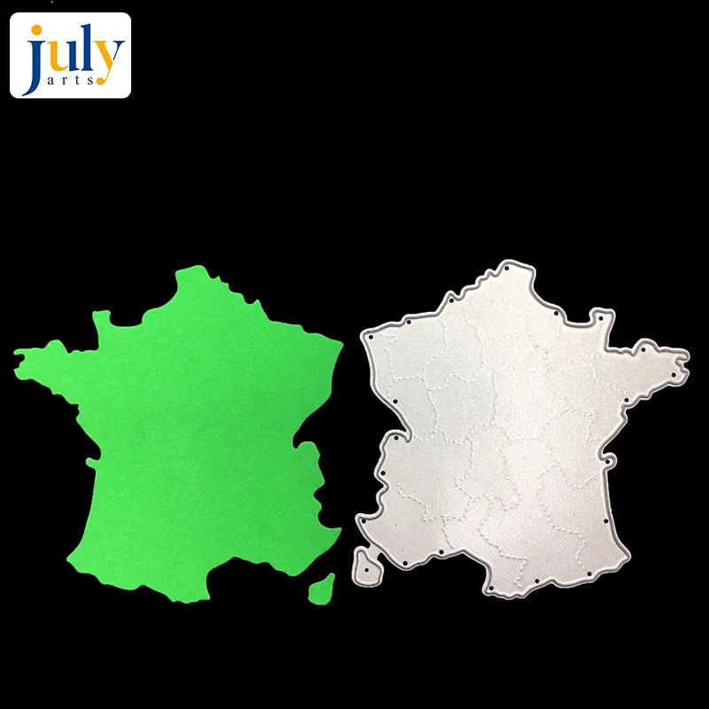 Julyarts The Map of France Metal Cutting Dies for DIY Scrapbooking Album Paper Cards Decorative Crafts Embossing Die Cut
Julyarts The Map of France Metal Cutting Dies for DIY Scrapbooking Album Paper Cards Decorative Crafts Embossing Die Cut