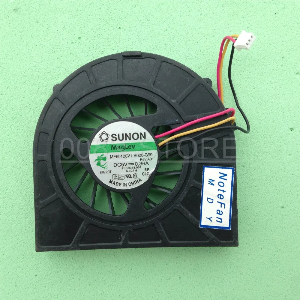 New Laptop CPU Cooling Cooler Radiator Fan For DELL INSPIRON 15R N5010 M5010 By SUNON MF60120V1-B020-G99 DC 5V 0.36A 3 Wires
New Laptop CPU Cooling Cooler Radiator Fan For DELL INSPIRON 15R N5010 M5010 By SUNON MF60120V1-B020-G99 DC 5V 0.36A 3 Wires