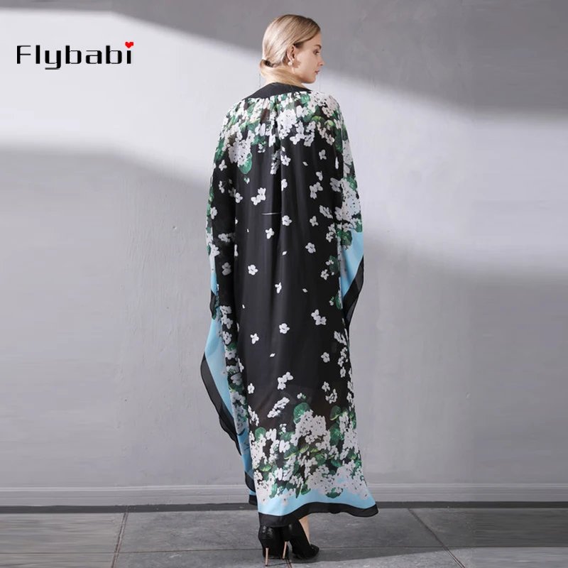 Custom Plus Size Dress 2019 Spring New Arrival 2 Pieces Bow Batwing Sleeve Flower Print Loose Floor-Length Two-piece Dress Women
Custom Plus Size Dress 2019 Spring New Arrival 2 Pieces Bow Batwing Sleeve Flower Print Loose Floor-Length Two-piece Dress Women