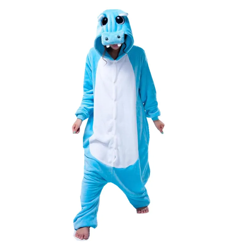 

Hippopotamus Animal Costume Adult Onesies Pajama Clothes For Halloween Carnival Masquerade Party