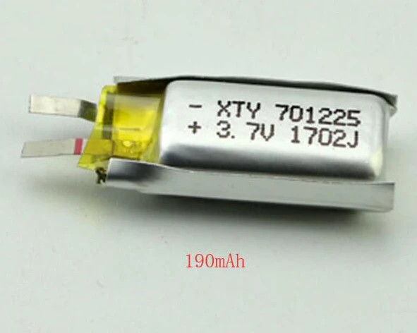 3,7 V аккумулятор 190mAh для bluetooth-гарнитуры литий-полимерный полимер перезаряжаемый аккумулятор замена Lem2 MTK2502C 701225
3,7 V аккумулятор 190mAh для bluetooth-гарнитуры литий-полимерный полимер перезаряжаемый аккумулятор замена Lem2 MTK2502C 701225