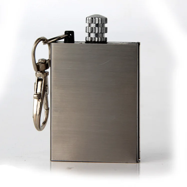 Portable Emergency Fire Starter Flint Match Lighter Outdoor Hiking Survival Useful Silver NO OIL W7449
Portable Emergency Fire Starter Flint Match Lighter Outdoor Hiking Survival Useful Silver NO OIL W7449