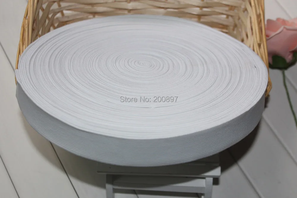 2015 sewing supplies promotion garment accessories knitted elastic webbing band 2.5cm width 40 meters a roll min order one
2015 sewing supplies promotion garment accessories knitted elastic webbing band 2.5cm width 40 meters a roll min order one