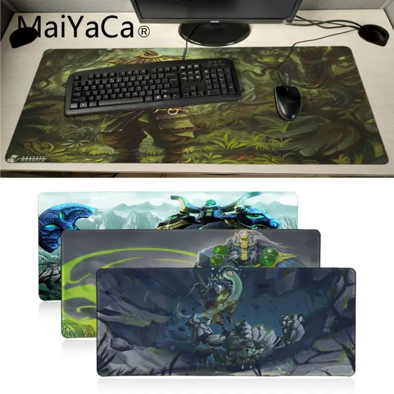 MaiYaCa простой дизайн Dota 2 Earth Spirit резиновый коврик для мыши игра с закругленными