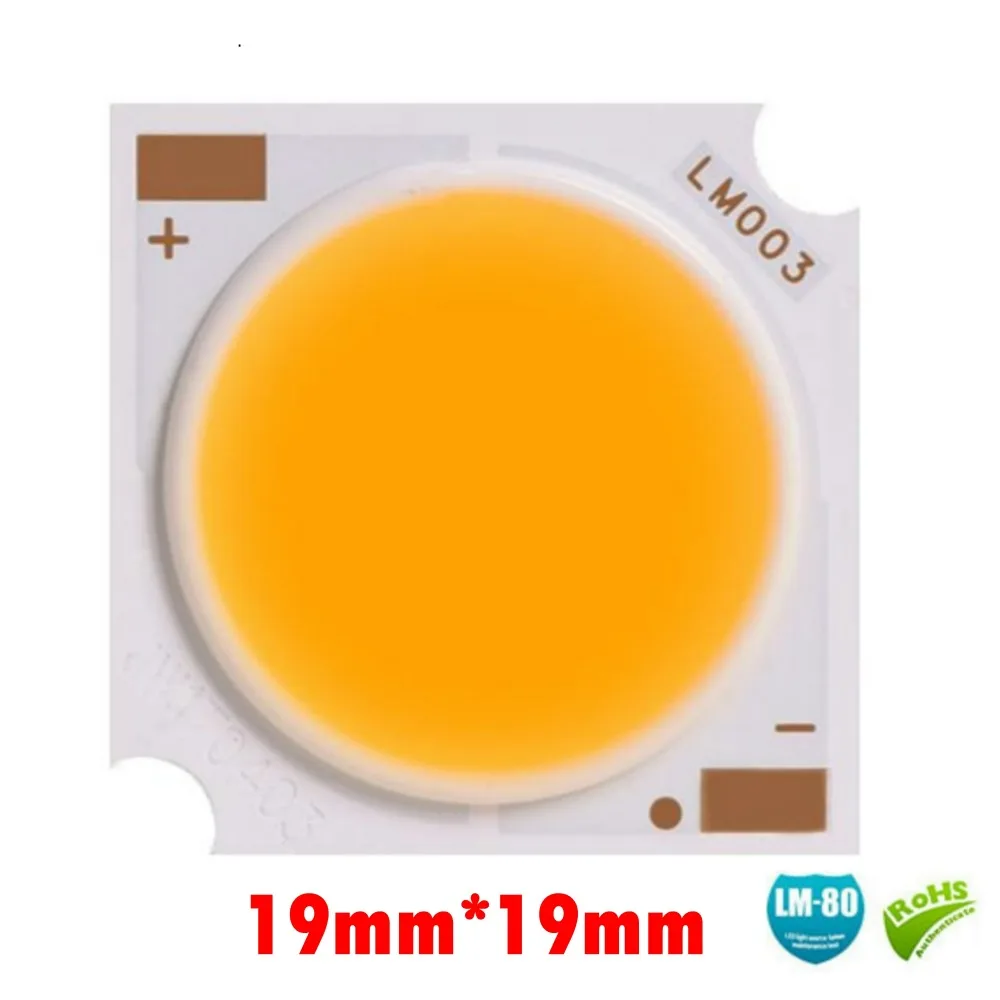 20 шт. 19 мм COB 16C2B 48V 54.4 170MA 300MA 16 Вт RA CRI 80 Светодиодные настенные лампы Налобные