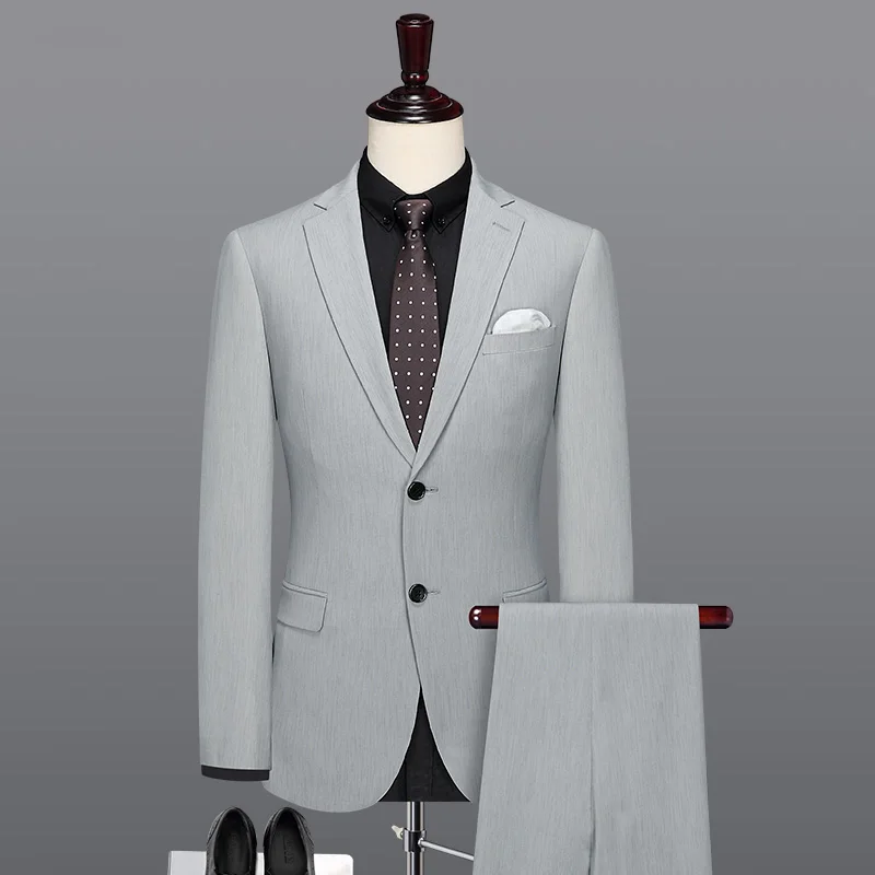man wedding suits 2016 light grey mens suits with pants blazer pant 2pcs set groom party prom stage slim fit suit office dress
man wedding suits 2016 light grey mens suits with pants blazer pant 2pcs set groom party prom stage slim fit suit office dress