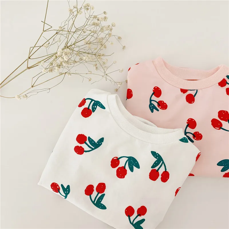 Fashion Newborn Girls Babysuit Cartoon Kids Clothes Infant Baby Long Sleeve Cherry Romper Clothes Cotton Overalls 2019 Autumn
Fashion Newborn Girls Babysuit Cartoon Kids Clothes Infant Baby Long Sleeve Cherry Romper Clothes Cotton Overalls 2019 Autumn