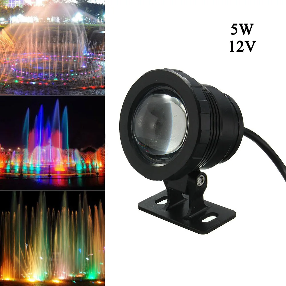 Пульт дистанционного управления RGB светодиодный подводный свет IP65 5 Вт 10 фонтан