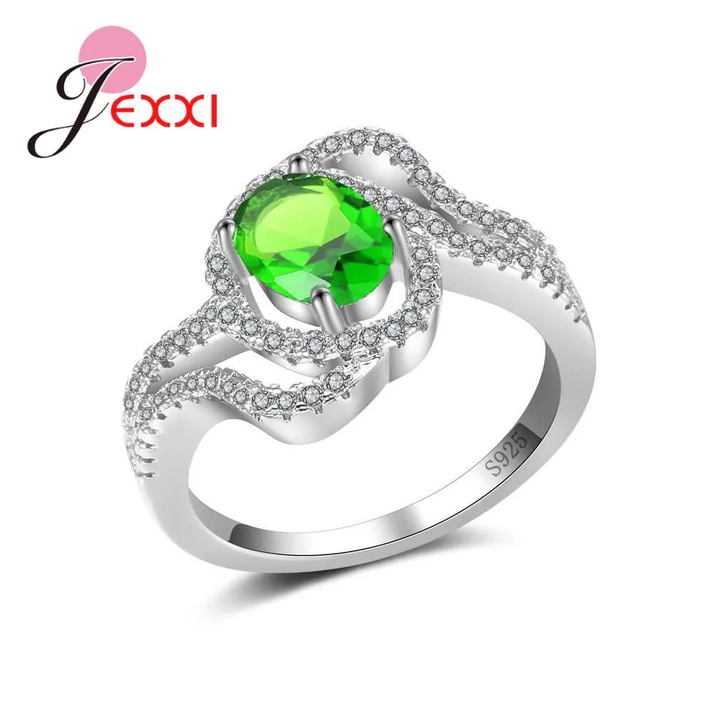 Fashion Wedding Jewelry Women Bride Ring Paved High Quality Austrian Crystals 925 Sterling Silver Bague Femme Accessories
Fashion Wedding Jewelry Women Bride Ring Paved High Quality Austrian Crystals 925 Sterling Silver Bague Femme Accessories