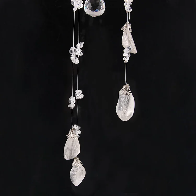High quality natural White Crystal clear Quartz 4 Pendants Windchime Chapel Bells Wind Chimes Healing Reiki Chakra
High quality natural White Crystal clear Quartz 4 Pendants Windchime Chapel Bells Wind Chimes Healing Reiki Chakra