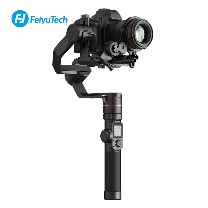 Фото Feiyu AK4000 Maxload 4 кг 3 оси DSLR Камера Стабилизатор Ручной Gimbal для sony Canon 5D Mark III IV 6D 80D Nikon