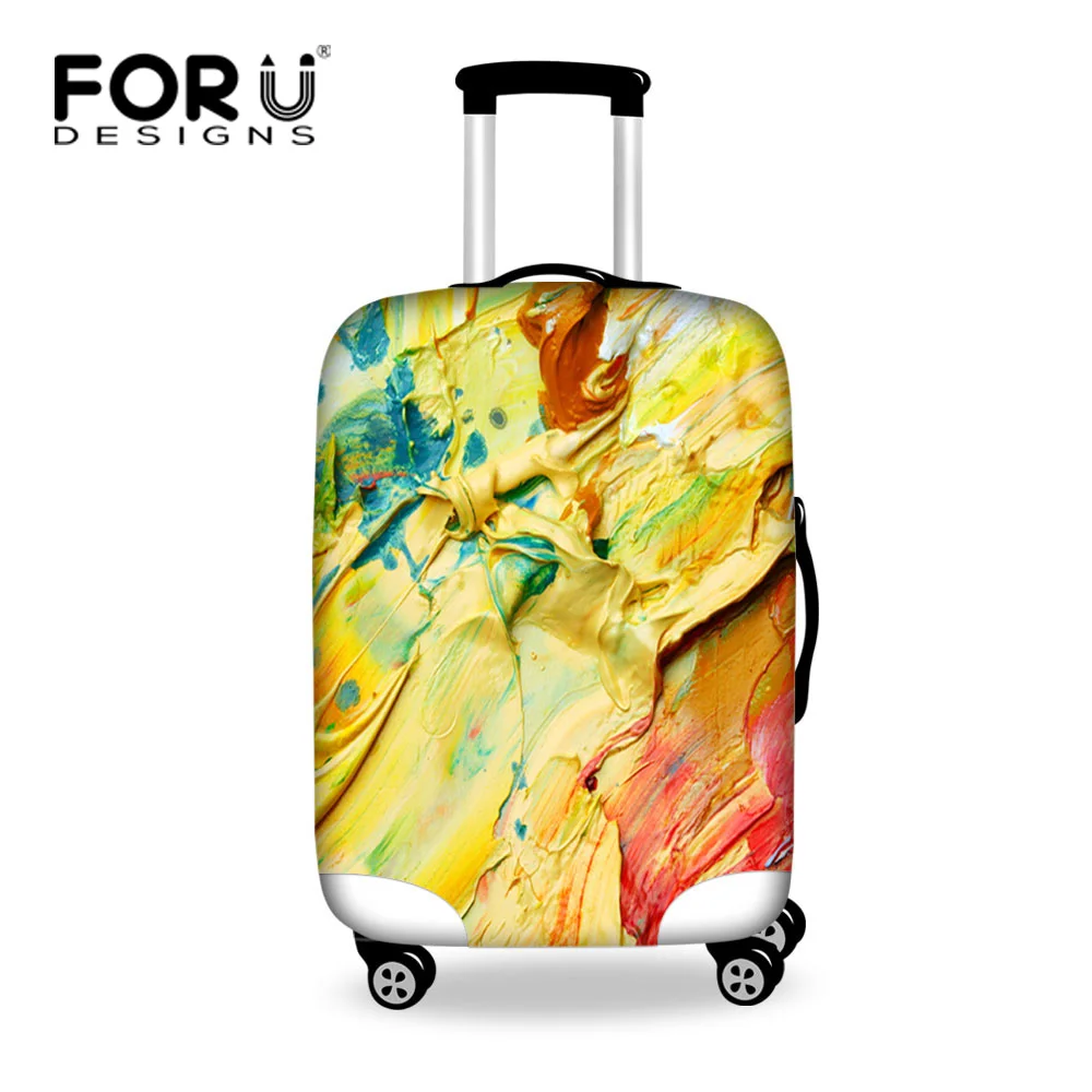 FORUDESIGNS Classic Painting Travel Baggage Cover Waterproof 18-30inch Protective Dust Cover Elastic Travel Luggage Cover Zipper
FORUDESIGNS Classic Painting Travel Baggage Cover Waterproof 18-30inch Protective Dust Cover Elastic Travel Luggage Cover Zipper