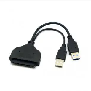 1set USB 3.0 to SATA 22Pin & SATA to 16Pin Micro SATA Adapter for 1.8" 2.5" Hard Disk Driver With Extral USB Power Cable
1set USB 3.0 to SATA 22Pin & SATA to 16Pin Micro SATA Adapter for 1.8" 2.5" Hard Disk Driver With Extral USB Power Cable