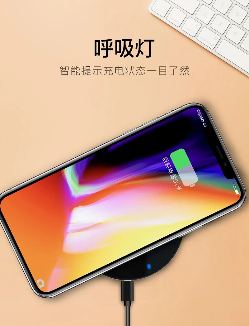 Беспроводное зарядное устройство для быстрой беспроводной зарядки iphone XS MAX XR X |