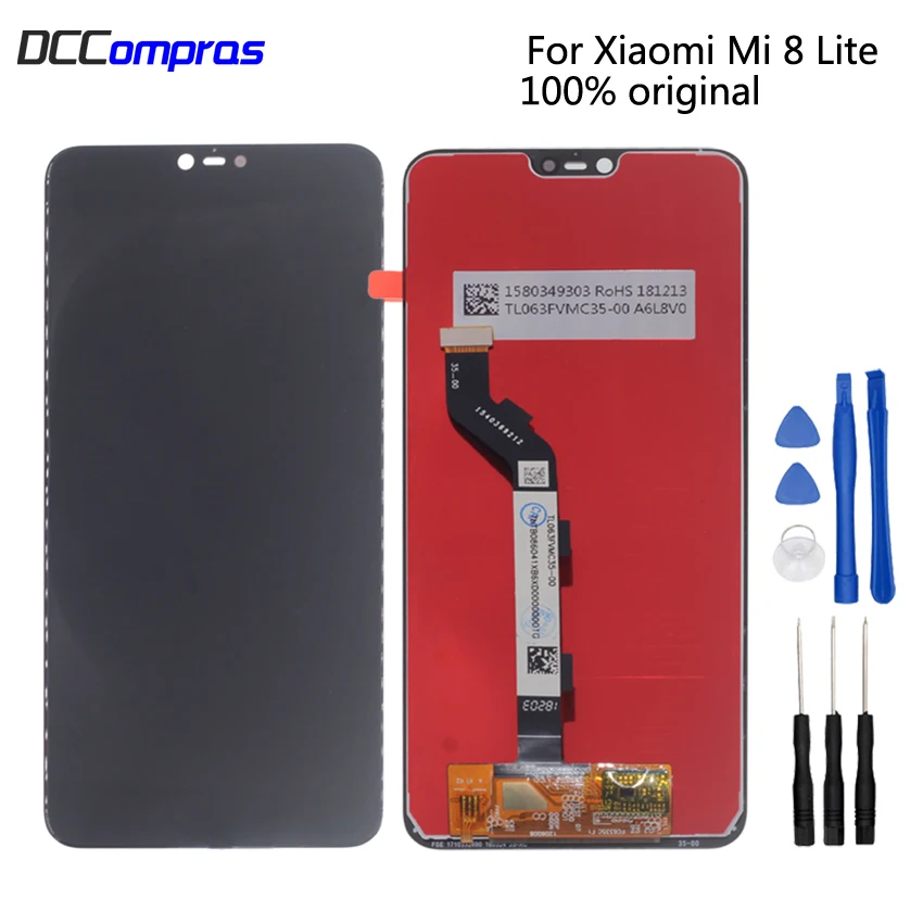 Оригинальный ЖК-дисплей для Xiaomi Mi 8 Lite, дигитайзер сенсорного экрана для Xiaomi Mi 8X, ЖК-дисплей, запасные части
Оригинальный ЖК-дисплей для Xiaomi Mi 8 Lite, дигитайзер сенсорного экрана для Xiaomi Mi 8X, ЖК-дисплей, запасные части