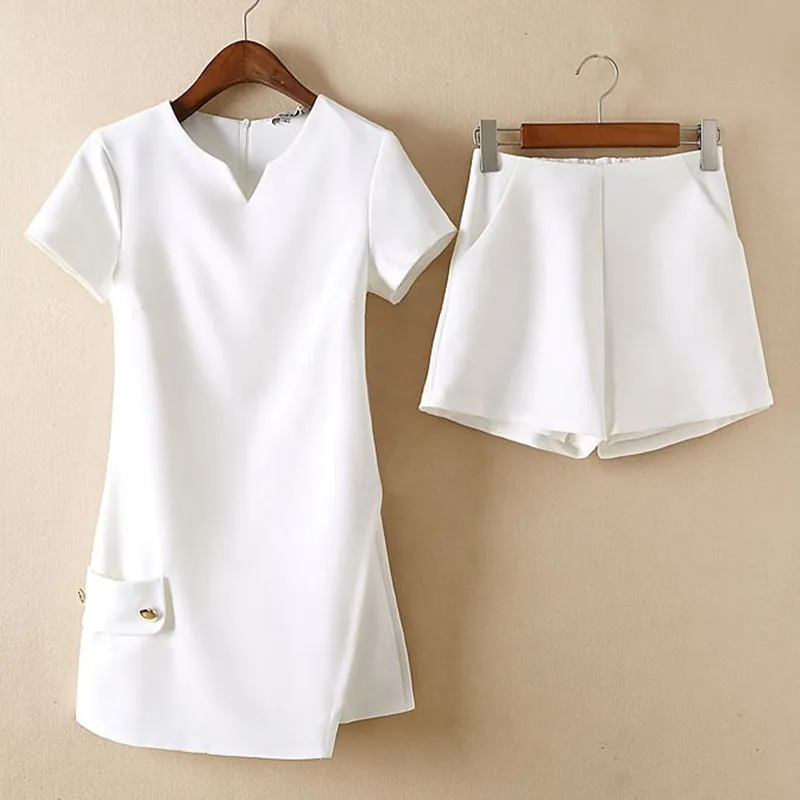 2019 Summer Women Elegant Floral Print Bow Sashes Slim Shirt+High Waist Loose Pant 2 Pcs Short Pant Set Lady OL Casual Suits
2019 Summer Women Elegant Floral Print Bow Sashes Slim Shirt+High Waist Loose Pant 2 Pcs Short Pant Set Lady OL Casual Suits