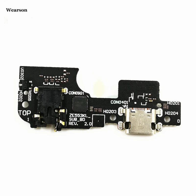 Гибкий кабель с микрофоном для Asus ZenFone3 ZOOM ZE553KL Z01HDA|connector flex cable|flex cablecharging port |