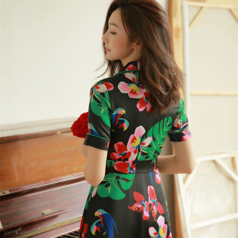 Printing Slim Sexy Temptation Nightgown Female Fashion Sexy Lace Nightgown Dress Pajamas Long Sleeve Sleep Set Sleepwear Sets 
Printing Slim Sexy Temptation Nightgown Female Fashion Sexy Lace Nightgown Dress Pajamas Long Sleeve Sleep Set Sleepwear Sets