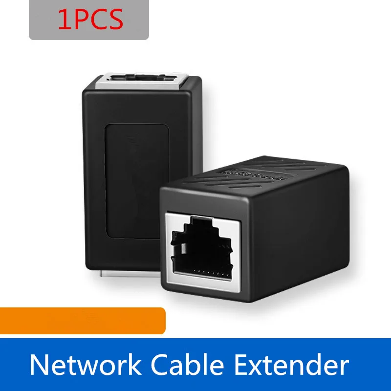 1PCS YT1865 Network Cable Extender abutting joint RJ45 Connector Adapter Connector Female to Female
1PCS YT1865 Network Cable Extender abutting joint RJ45 Connector Adapter Connector Female to Female