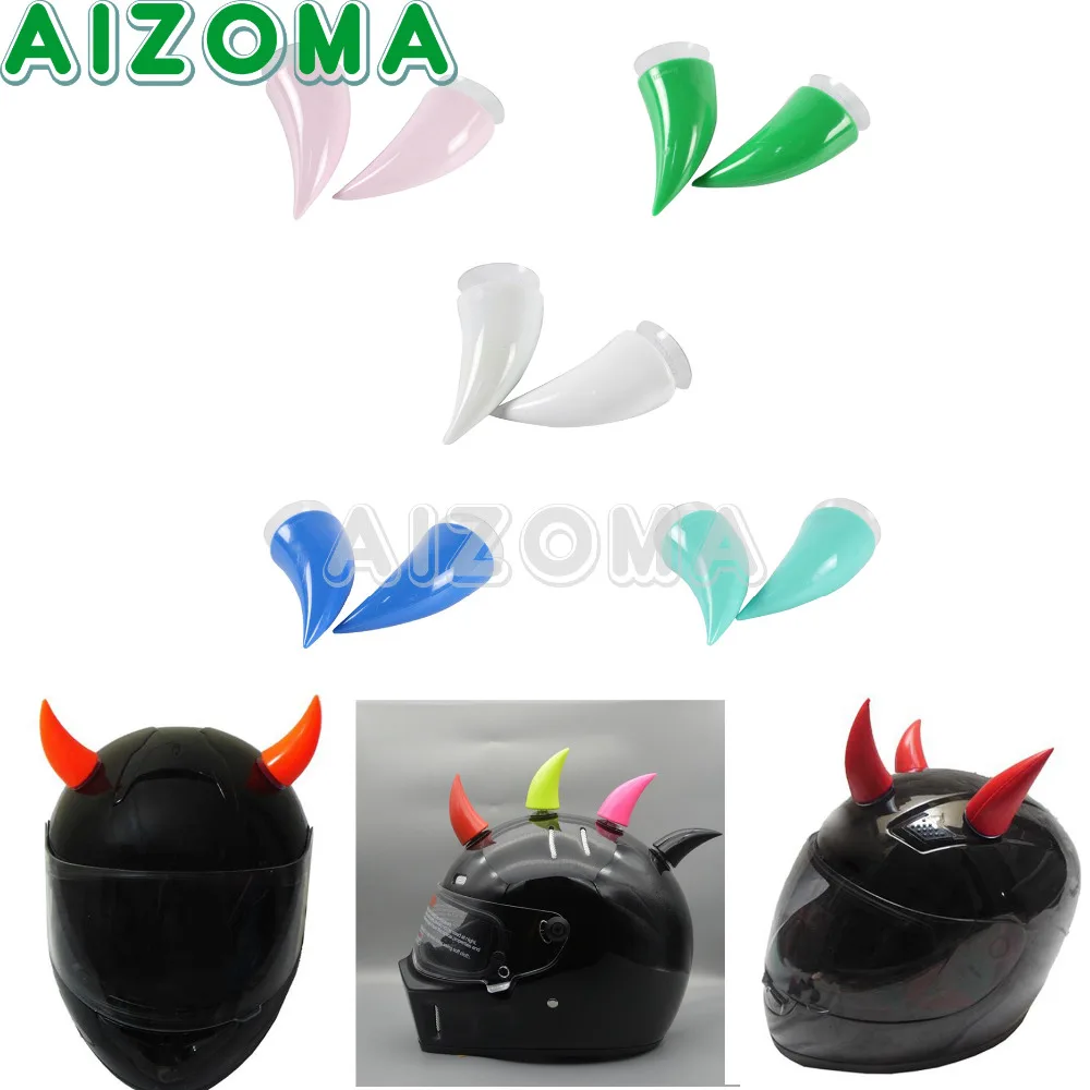 Universal 11 Colors Motorcycles Helmet Devil's Horn 2pcs Multicolor Punk Capacete Cascos Variety Decoration Sucker Horns
Universal 11 Colors Motorcycles Helmet Devil's Horn 2pcs Multicolor Punk Capacete Cascos Variety Decoration Sucker Horns
