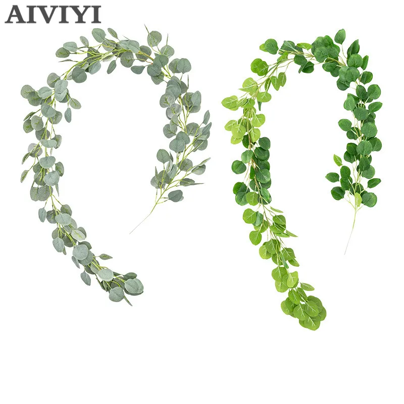2m Artificial plants Hanging Eucalyptus vine Wedding Decorative Flowers Fake Flowers home Decoration Party Accessories
2m Artificial plants Hanging Eucalyptus vine Wedding Decorative Flowers Fake Flowers home Decoration Party Accessories