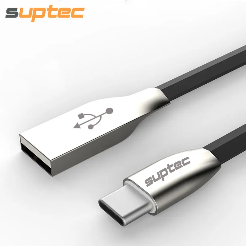 Suptec Тип USB C кабель 3.1 c Зарядное устройство быстрой зарядки шнур Синхронизация