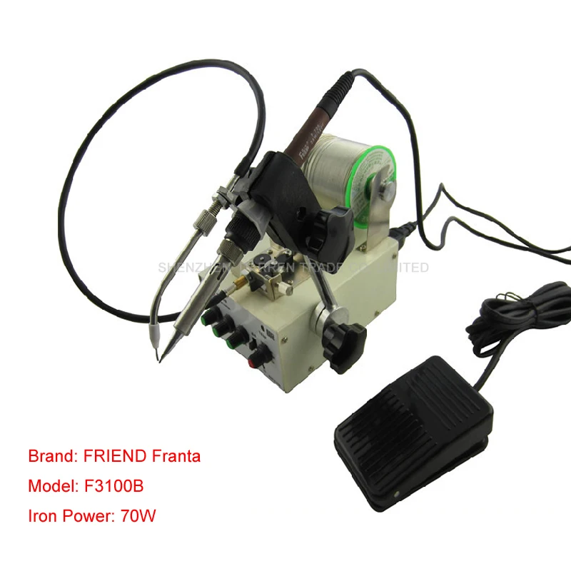 Automatic Tin Feeding Machine Constant Temperature Soldering Iron Teclast Iron F3100B Multi-function Foot Soldering Machine 1pcs
Automatic Tin Feeding Machine Constant Temperature Soldering Iron Teclast Iron F3100B Multi-function Foot Soldering Machine 1pcs