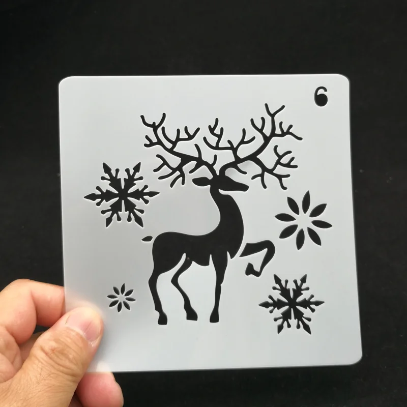 13*13 Deer Layering Stencils for Diy scrapbook/photo album Decorative Embossing coloring,painting stencil,home decor
13*13 Deer Layering Stencils for Diy scrapbook/photo album Decorative Embossing coloring,painting stencil,home decor