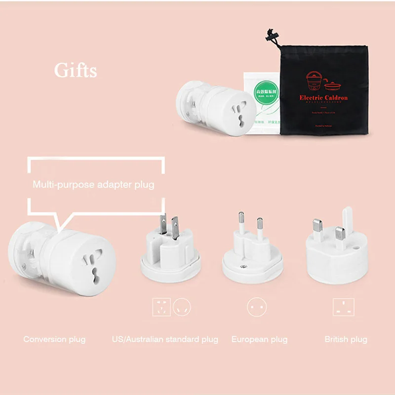 Multifunctional Foldable Kettle Electric Hot Pot Cooker Portable Travel Dormitory Home Small Cooker Collapsible Boiler 110V-220V
Multifunctional Foldable Kettle Electric Hot Pot Cooker Portable Travel Dormitory Home Small Cooker Collapsible Boiler 110V-220V
