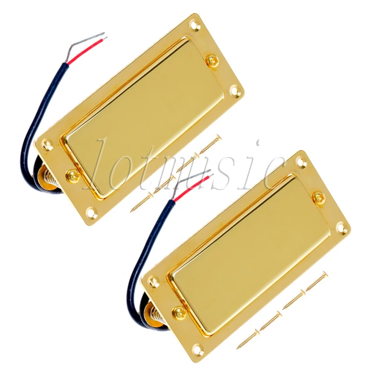 2 шт. Belcat BMH-80 Rohs Golded Humbucker Pickup Ferrite Mini Pickup Guitar Pickup для сменного фиксатора для электрогитары
2 шт. Belcat BMH-80 Rohs Golded Humbucker Pickup Ferrite Mini Pickup Guitar Pickup для сменного фиксатора для электрогитары