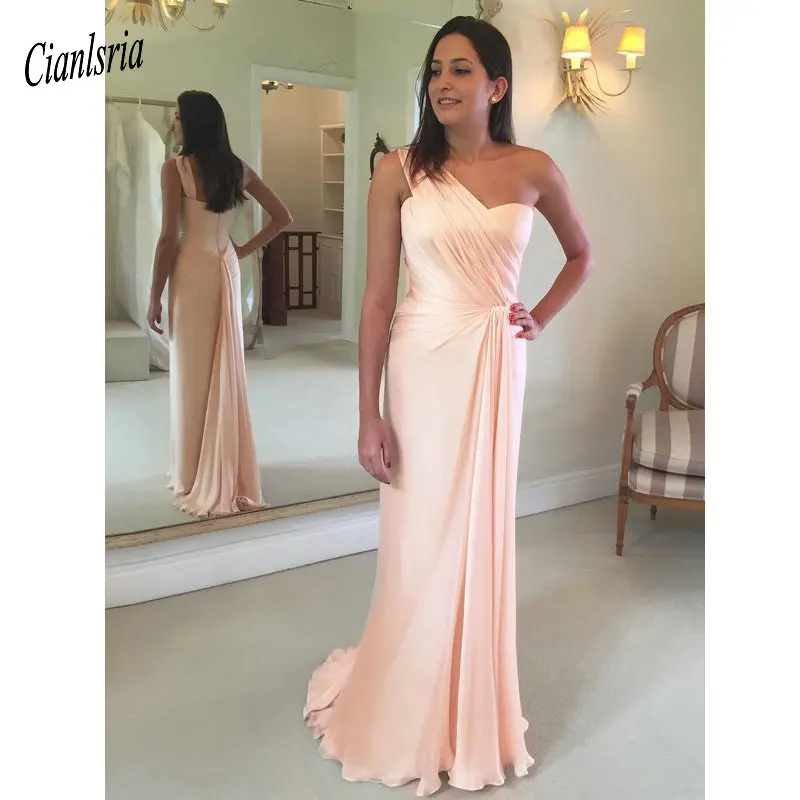 Elegant One Shoulder Pleat Mermaid Evening Dress 2020 Sleeveless Open Back Long Formal Evening Party Dresses Robe De Soiree
Elegant One Shoulder Pleat Mermaid Evening Dress 2020 Sleeveless Open Back Long Formal Evening Party Dresses Robe De Soiree