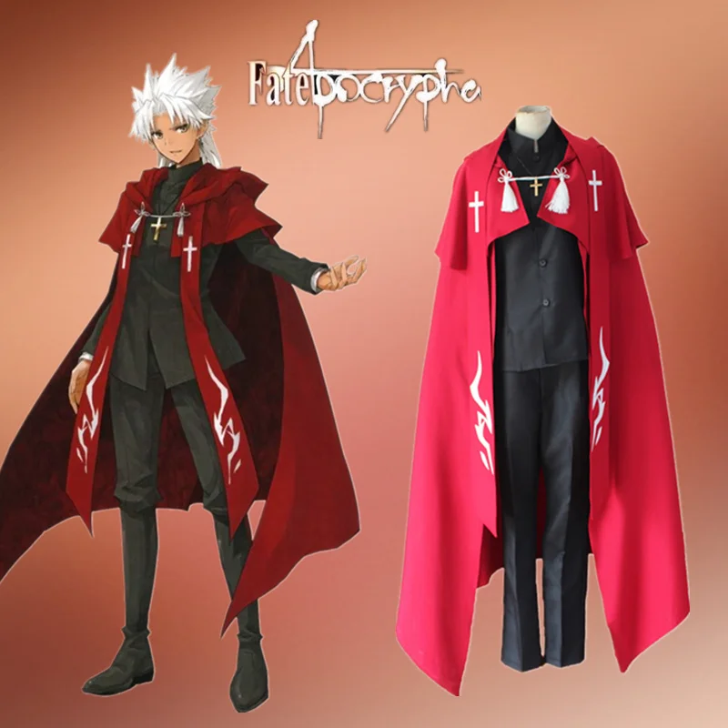 Аниме мультфильм Fate/Apocrypha Косплей Amakusa Shirou Tokisada Хэллоуин Косплей Костюм для женщин и мужчин
Аниме мультфильм Fate/Apocrypha Косплей Amakusa Shirou Tokisada Хэллоуин Косплей Костюм для женщин и мужчин