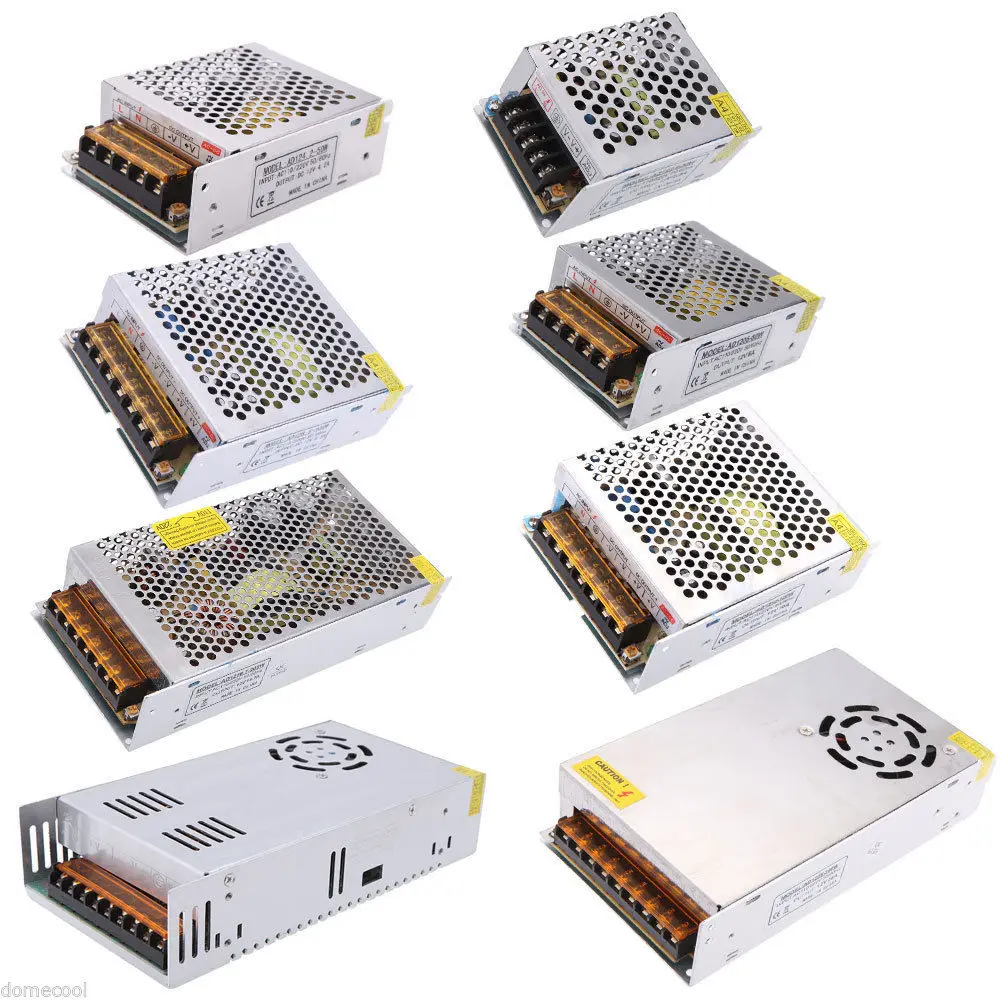 Led Strip Light Power Supplier Adapter DC 12V 1A 2A 5A 8A 10A 15A 20A Swatch Transformer AC 85V-265V to DC12V For Led Tape Lamp
Led Strip Light Power Supplier Adapter DC 12V 1A 2A 5A 8A 10A 15A 20A Swatch Transformer AC 85V-265V to DC12V For Led Tape Lamp