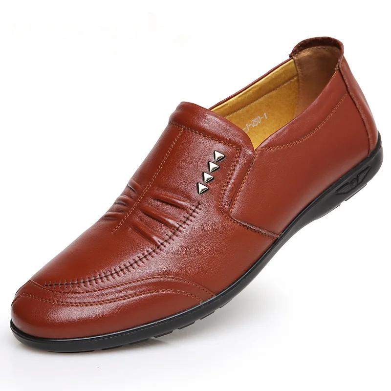 9607 New Fashion Men's Shoes Leather Overshoe Cowhide Leather Shoes Men Comfortable Low-top British Casual Single Shoes
9607 New Fashion Men's Shoes Leather Overshoe Cowhide Leather Shoes Men Comfortable Low-top British Casual Single Shoes
